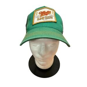 Aces & Eights Green Mullet Low Life Truckers Hat